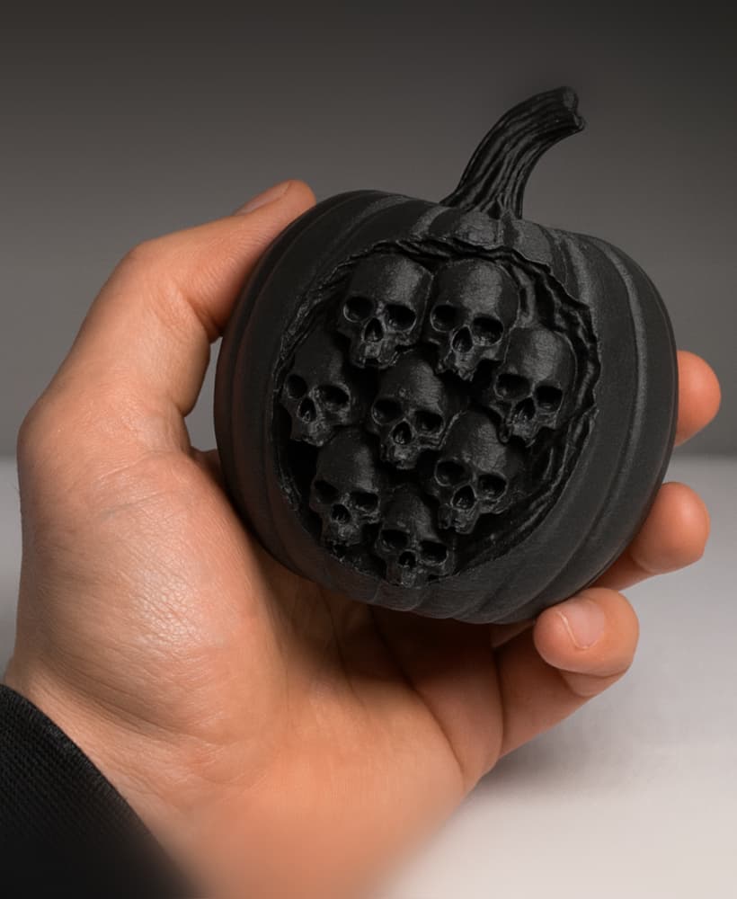 THE FORBIDDEN PUMPKIN / HALLOWEEN DECOR / GOTHIC DECOR / DARK DECOR 3d model
