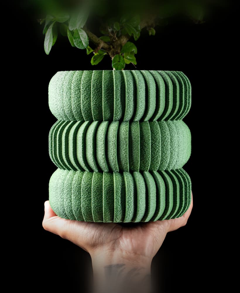 Planter Pot 012 STL for 3D Printing 3d model