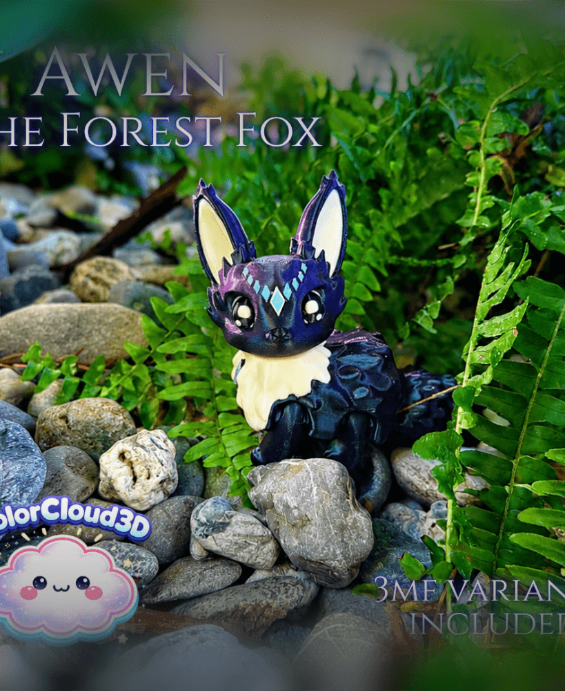 Awen - The Forest Fox 3d model