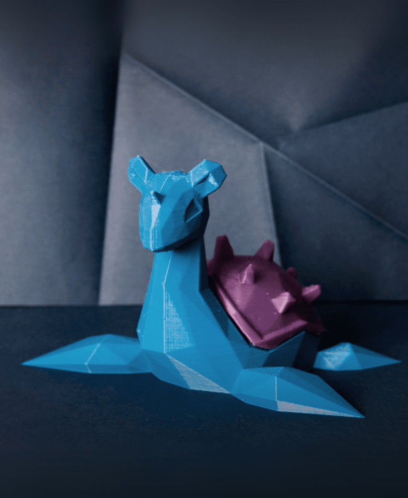 Lapras Low Poly Pokemon 3d model