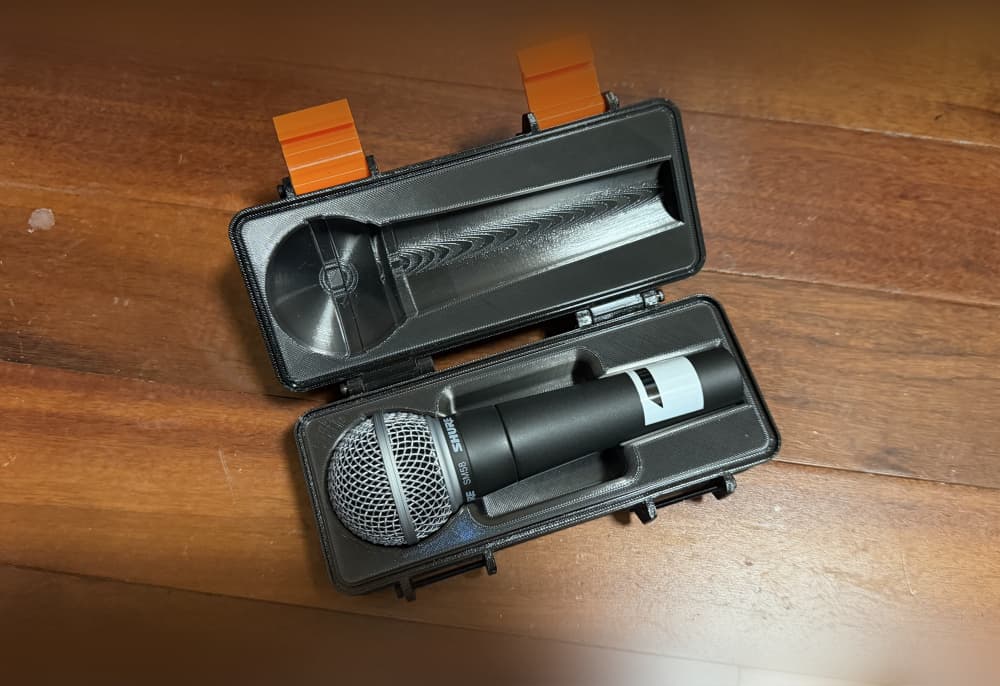 Shure SM58 Rugged Box 3d model