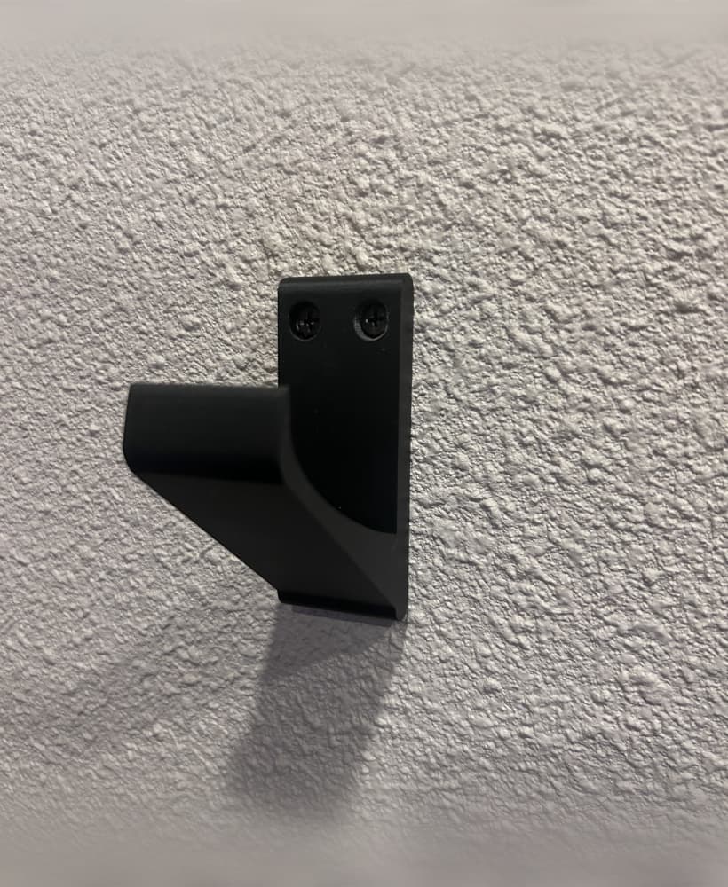 Modern Wall Mount Hat Rack 3d model