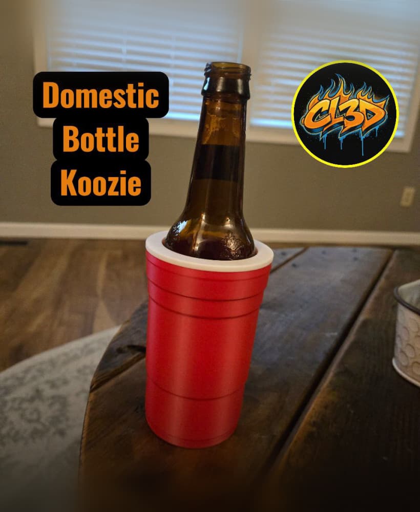 Solo Cup - Bottle Koozie - Domestic 3d model
