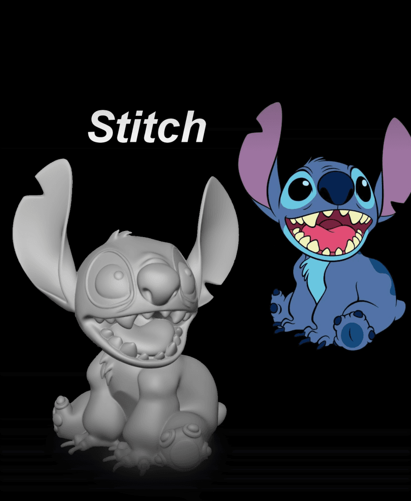 Stitch 3d model