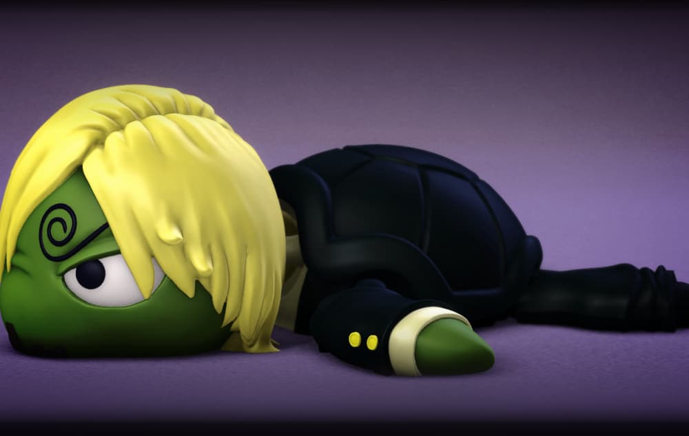 Super Turtle Sanji 3d model