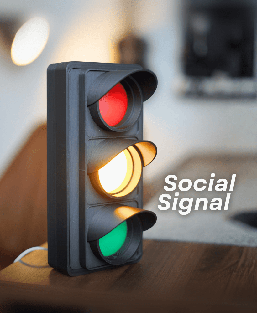 Social Signal 3d model