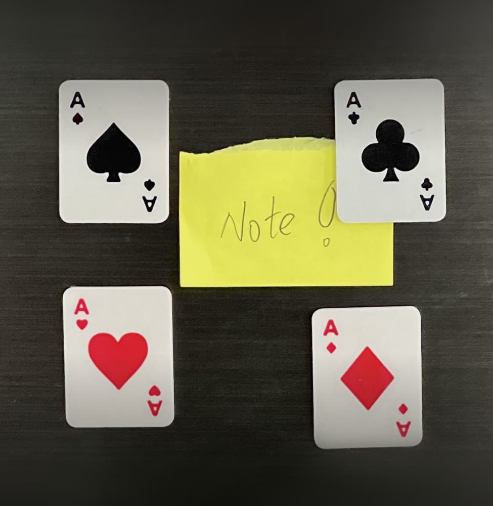 Playing Card Fridge Magnets 3d model
