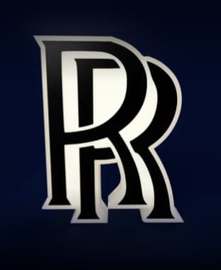 Rolls-Royce Sign – LED strip compatible 3d model