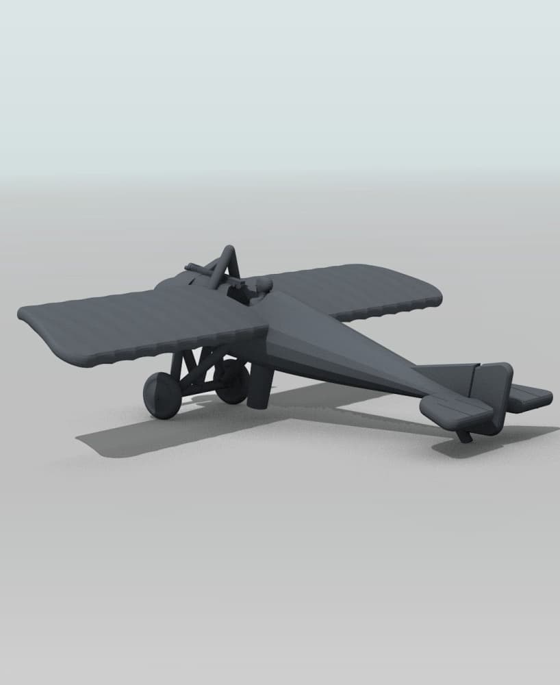 1:144 Morane-Saulner Type I 3d model