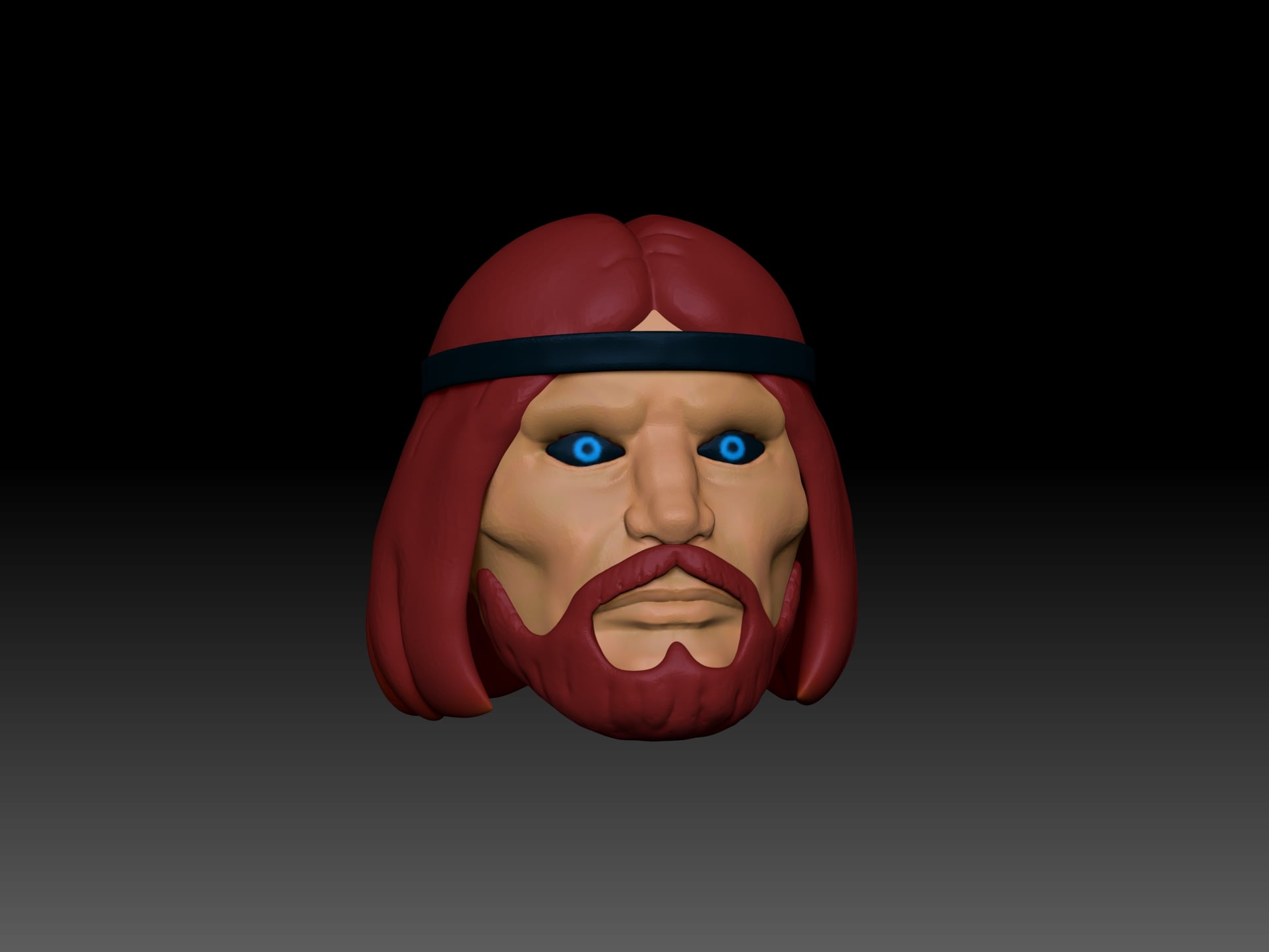 Danavas Head MOTU Classics 3d model