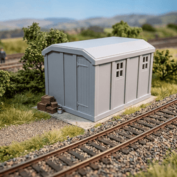 3MM TT Gauge Southern Railway Engineers Hut 3d model