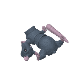 Rat - Articulated Figure 3d model
