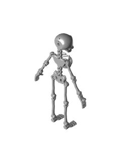 Flexi Factory Skeleton with Regular and BIG versions! 3d model