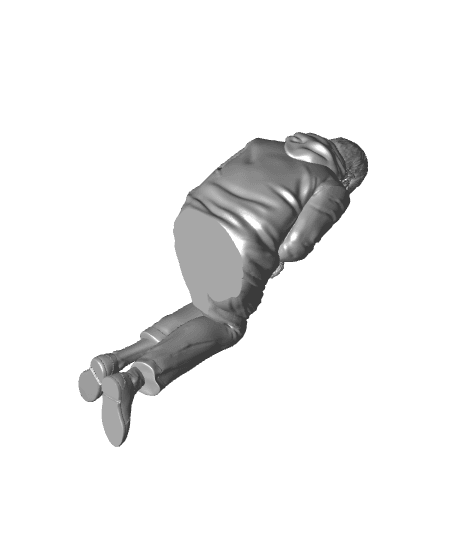 Bundled Up Bernie 3d model